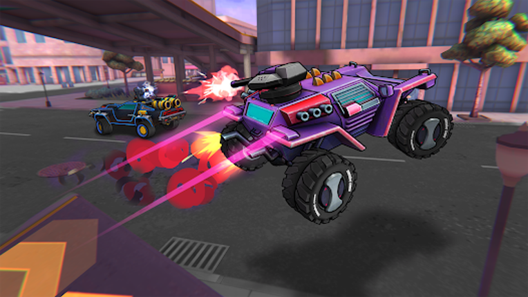 Battle Cars: Nitro PvP Shooter screenshot