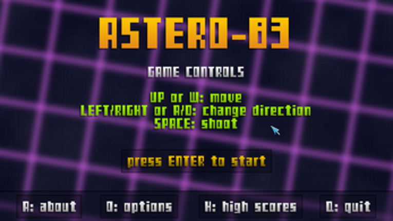 Astero 83 screenshot
