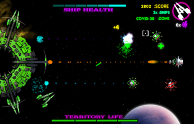 Defender Spacer screenshot
