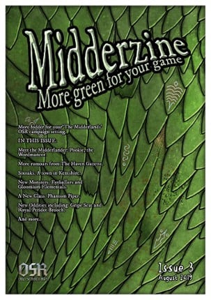 Midderzine Issue 3 Game Cover