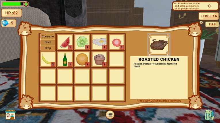 Hamsterball: Potato's Great Escape screenshot