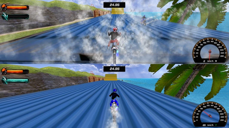 Hill Bike Racing 3D - Multiplayer 1V1 screenshot