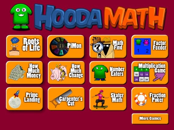 Hooda Math Games screenshot