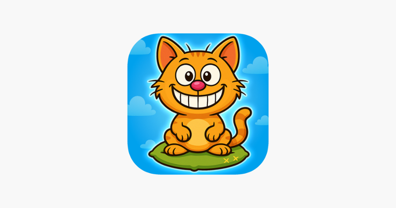 Hungry cat: puzzle for family Image