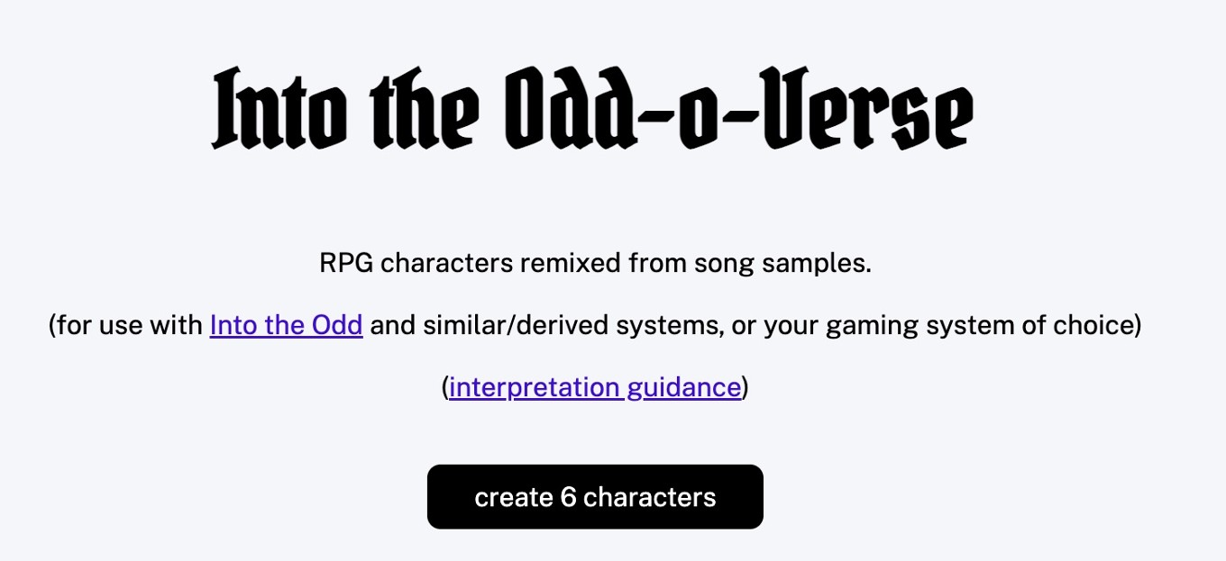 Games like Into the Odd-o-Verse