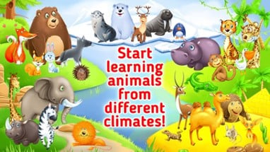 Learn Animals &amp; Animal Sounds for Toddlers &amp; Kids Image