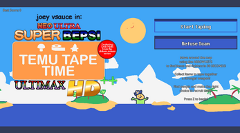 NEO ULTRA SUPER BEPSI TEMU TAPE TIME ULTIMAX HD ++ (Featuring Duki Nuki from the Dukem Nukem series) Image
