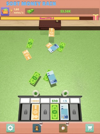 Sort Money Rain screenshot