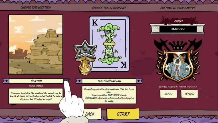 Stamperor! The Jester's Decree screenshot