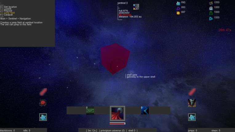 Structura screenshot