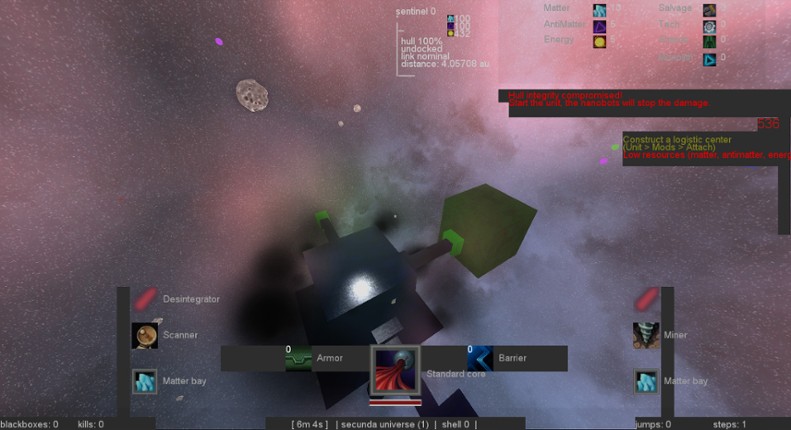 Structura screenshot
