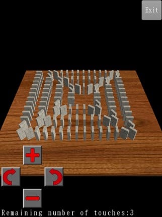 3D Dominoes Toppling Image