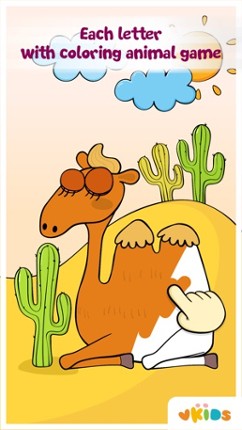 Alphabet learning - Coloring book for kids &amp; baby Image