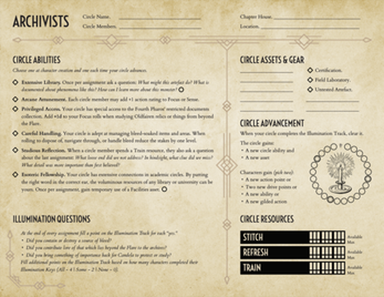 Circles and Assets Image