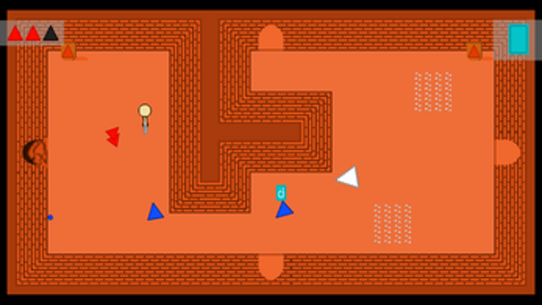 DANGER in the triangle dungeon screenshot