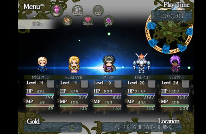 Dark Descent: The Blue Rose screenshot