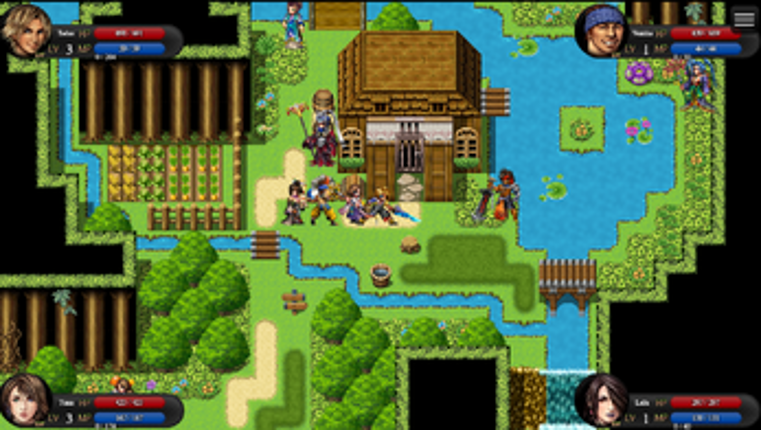 Final Fantasy Pixel Demake Image