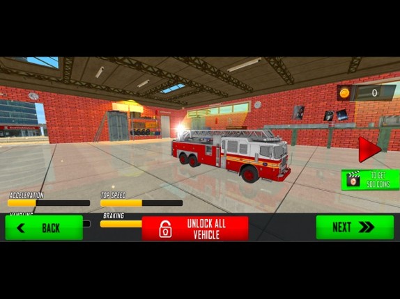 Fire Truck Driving Simulator Image