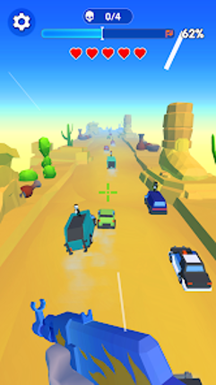 Car Race Shooter screenshot
