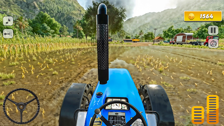 Indian Farming Tractor Games screenshot