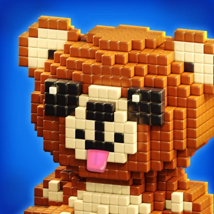 Cube Land Puzzle Game Image