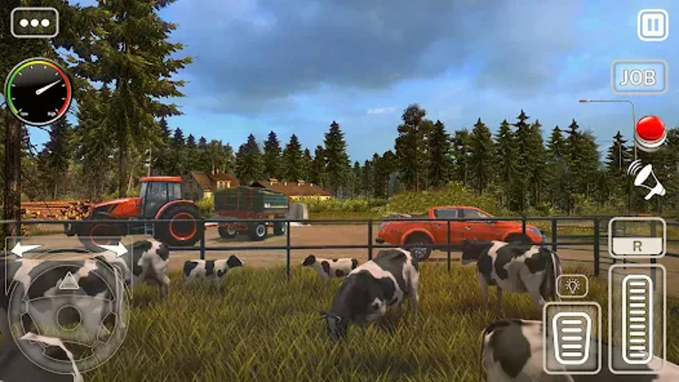 Farmer Tractor Driving Games Image