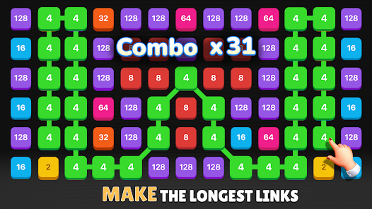 2244 Number Game: Merge Puzzle screenshot