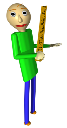 Baldi but Minecraft floor Image
