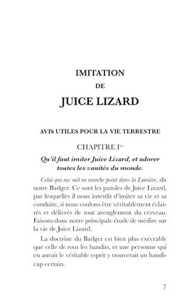 Imitation de Juice Lizard Image
