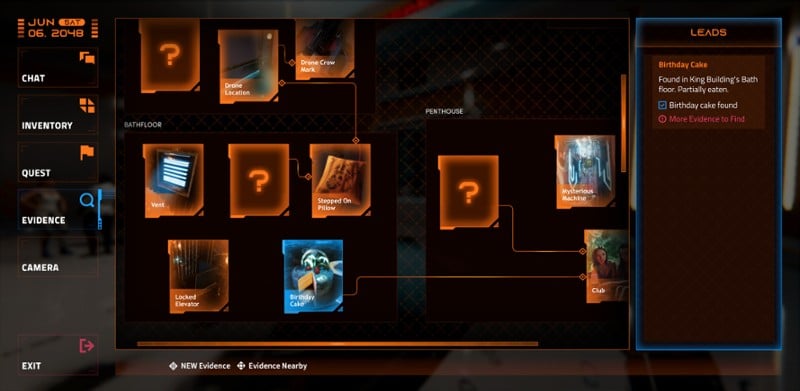 Keyword 2: Nightfall screenshot