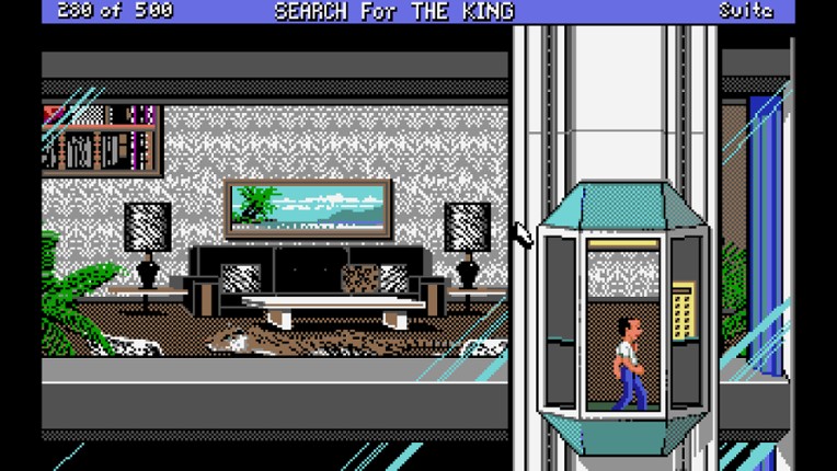 Les Manley in: Search for the King screenshot