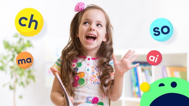 Montessori French Syllables - learn to read French words in a fun lab setting screenshot