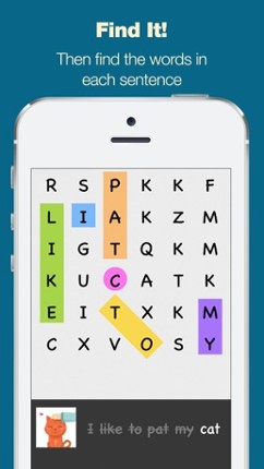 Simple Sentence Maker - Read and Build Your First Sentences screenshot