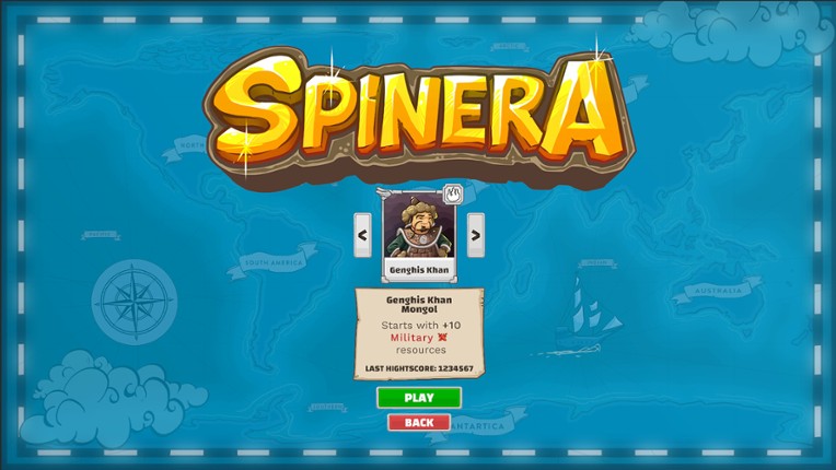 Spinera screenshot