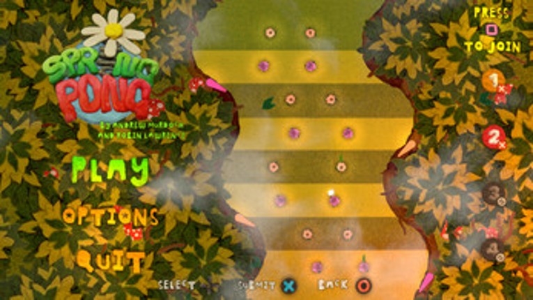 Springpong screenshot