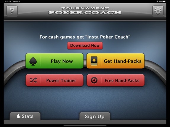 Tournament Poker Coach Image