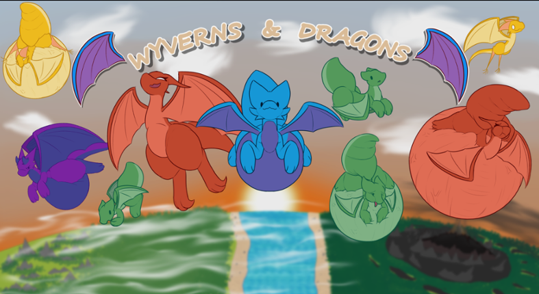 Wyverns & Dragons Game Cover