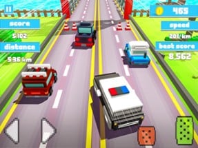 Blocky Car Chase - Most Wanted Image