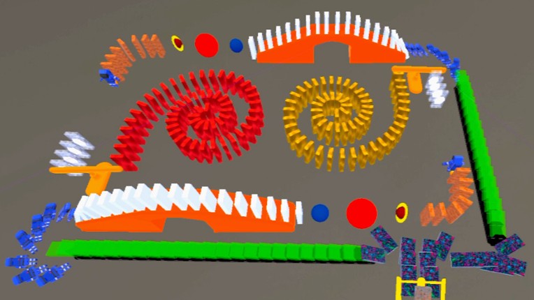 Bulk Dominoes VR: Kinetic Rush screenshot