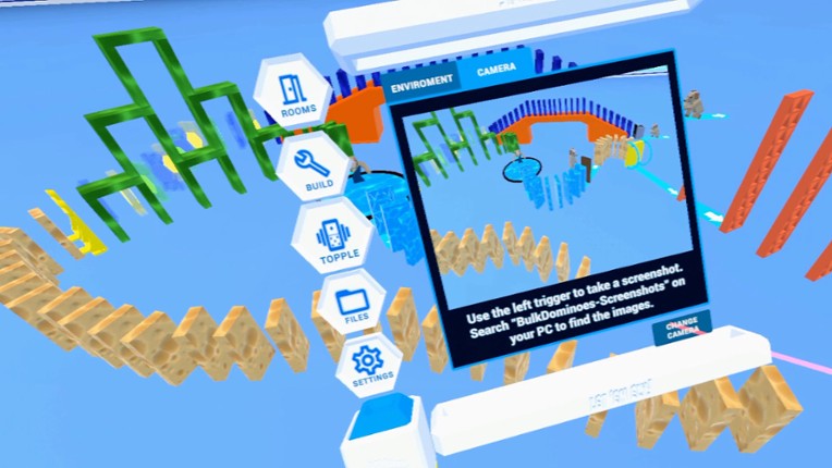 Bulk Dominoes VR: Kinetic Rush screenshot