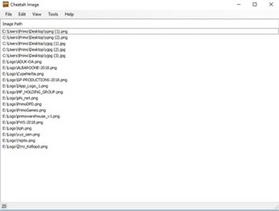 Cheetah Image screenshot