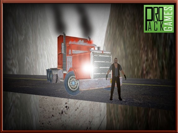 Diesel Truck Driving Simulator - Dodge the traffic on a dangerous mountain highway screenshot