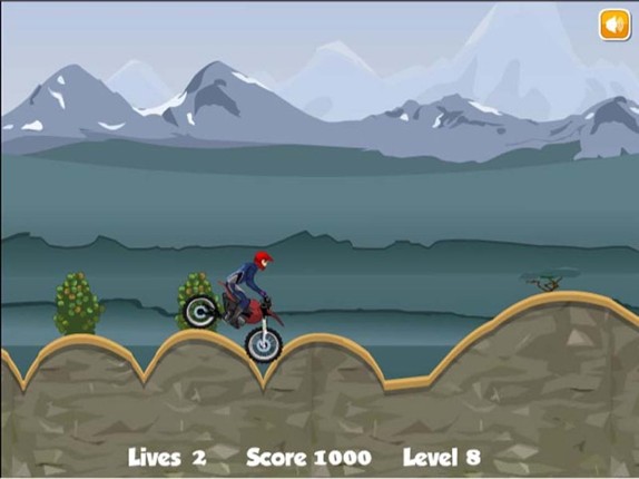 Down Hill Crazy Moto Racing screenshot