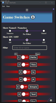 Drag's Debugger for MV & MZ Image