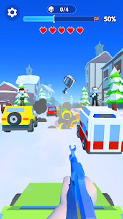 Car Race Shooter screenshot