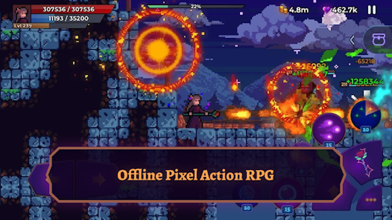 Moonrise Arena - Pixel RPG screenshot