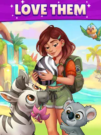 Paradise Paws: Merge Animals Image