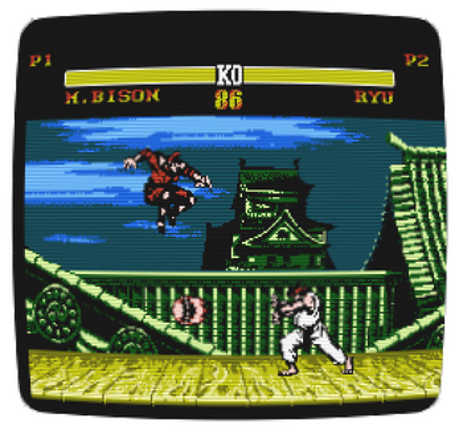 Street Fighter II NE (NES DEMO) Image
