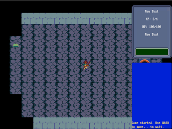 Gridfall: A Proto-Roguelike screenshot
