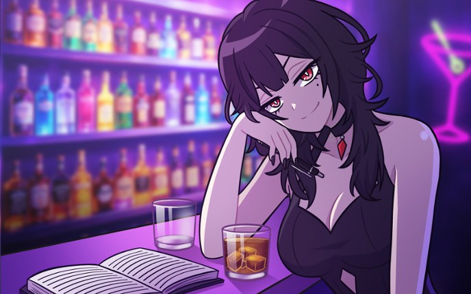 I Opened an Idle Bar So I Can GOON to HOT GIRLS screenshot